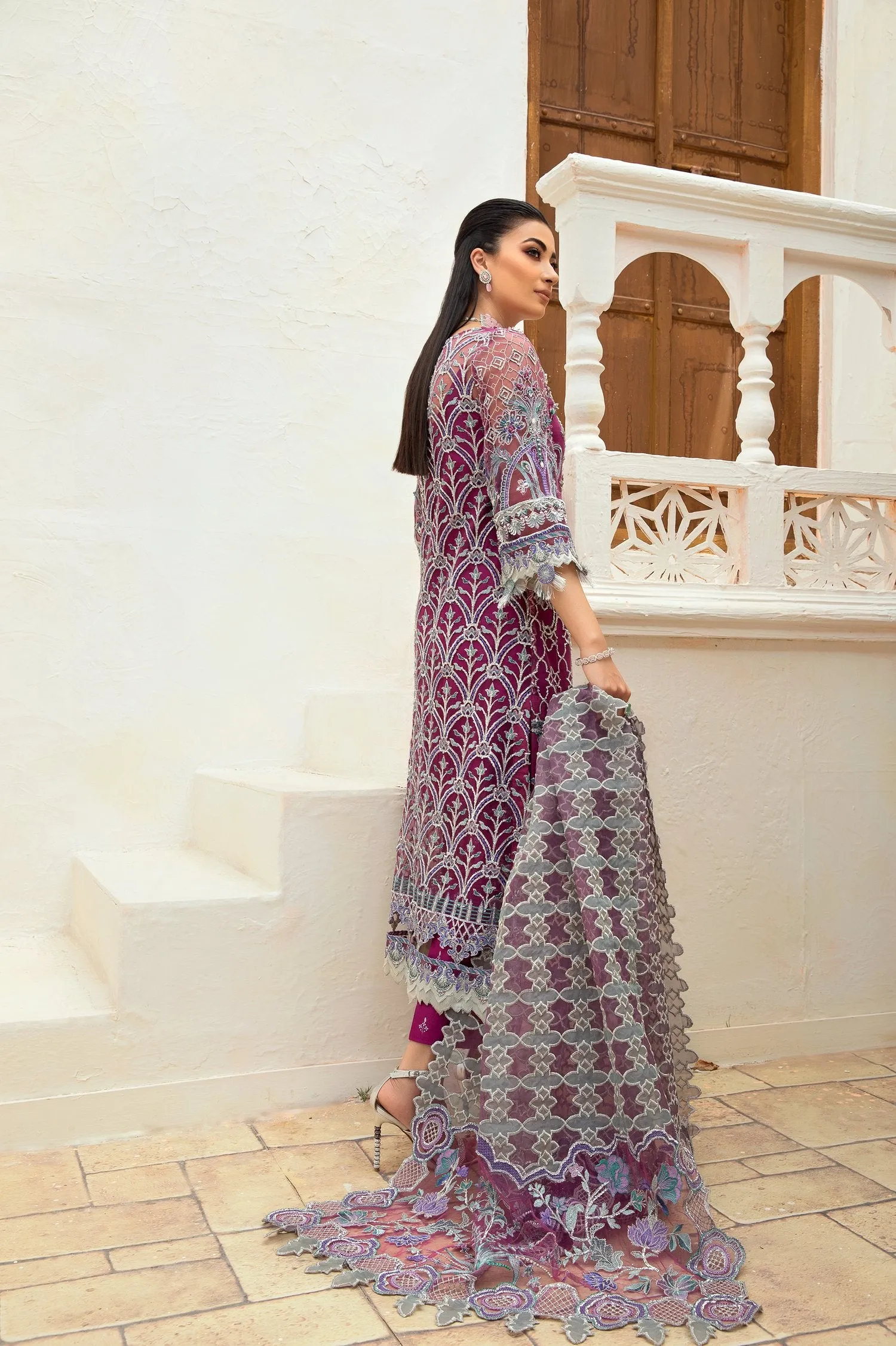 MEHAR | Maryam Hussain Marwa Festive Chapter 2 Collection 2021 | Unstitched Embroidered Suits