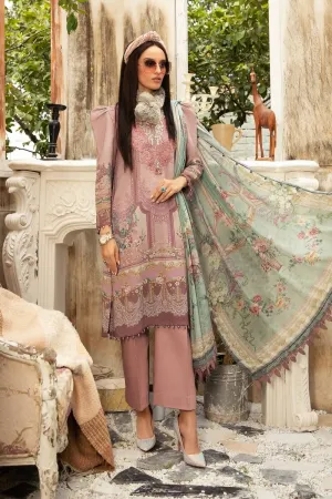 MPT 1211 A | Maria B MPrints Winter Collection 2021 | Unstitched Embroidered Karandi Suits