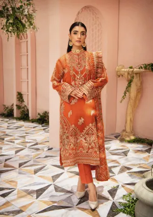 MYSTIQUE - LOOK 08 | AIK Atelier Festive Mystique Organza & Tule 2021 Collection | Unstitched Embroidered Organza Suits