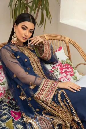NEELUM | Maryam Hussain Marwa Festive Chapter 2 Collection 2021 | Unstitched Embroidered Suits