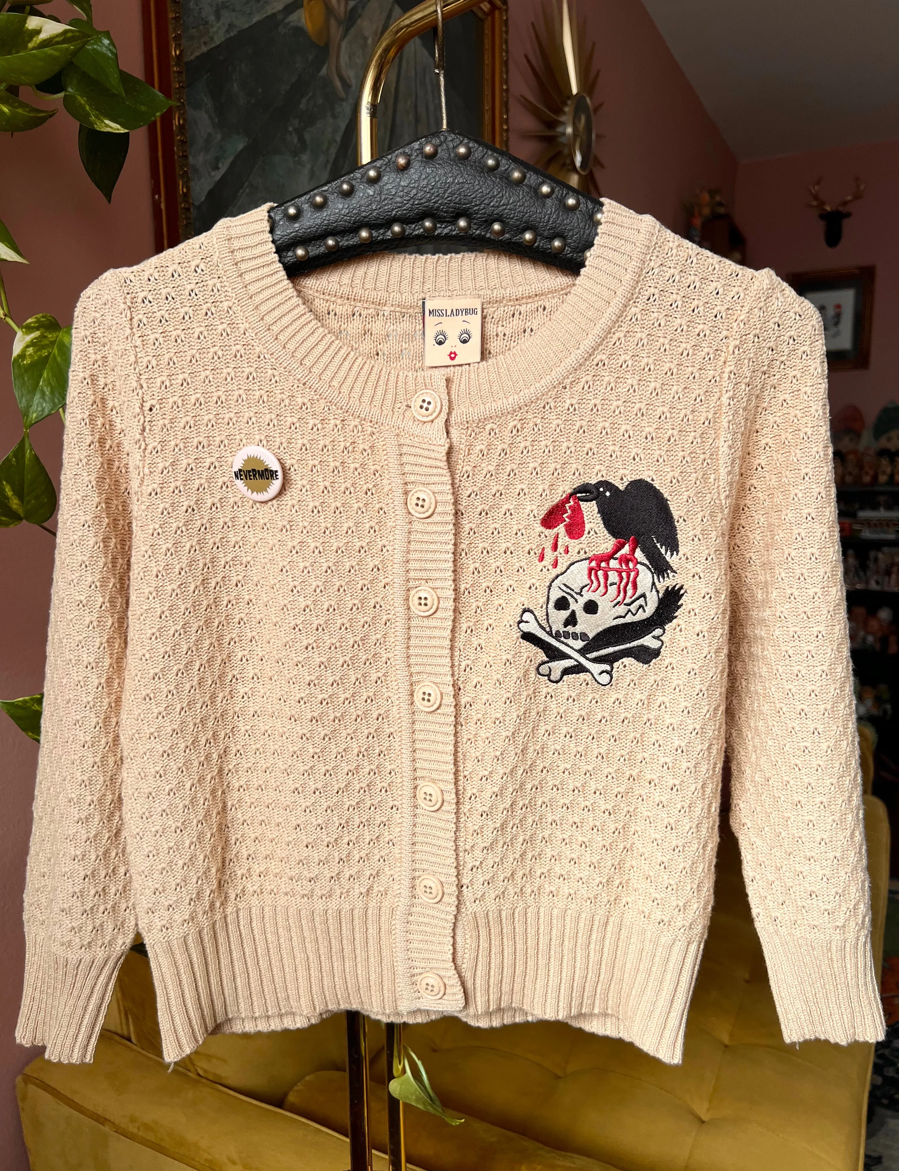 NEVERMORE CARDIGAN *TAN