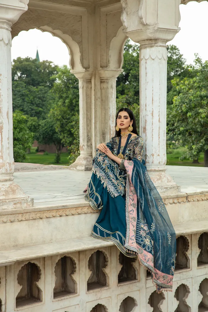 NIGAAR | AJR Couture Banno Ki Sahelian Collection | Unstitched Emroidered Hand Embellished Suits