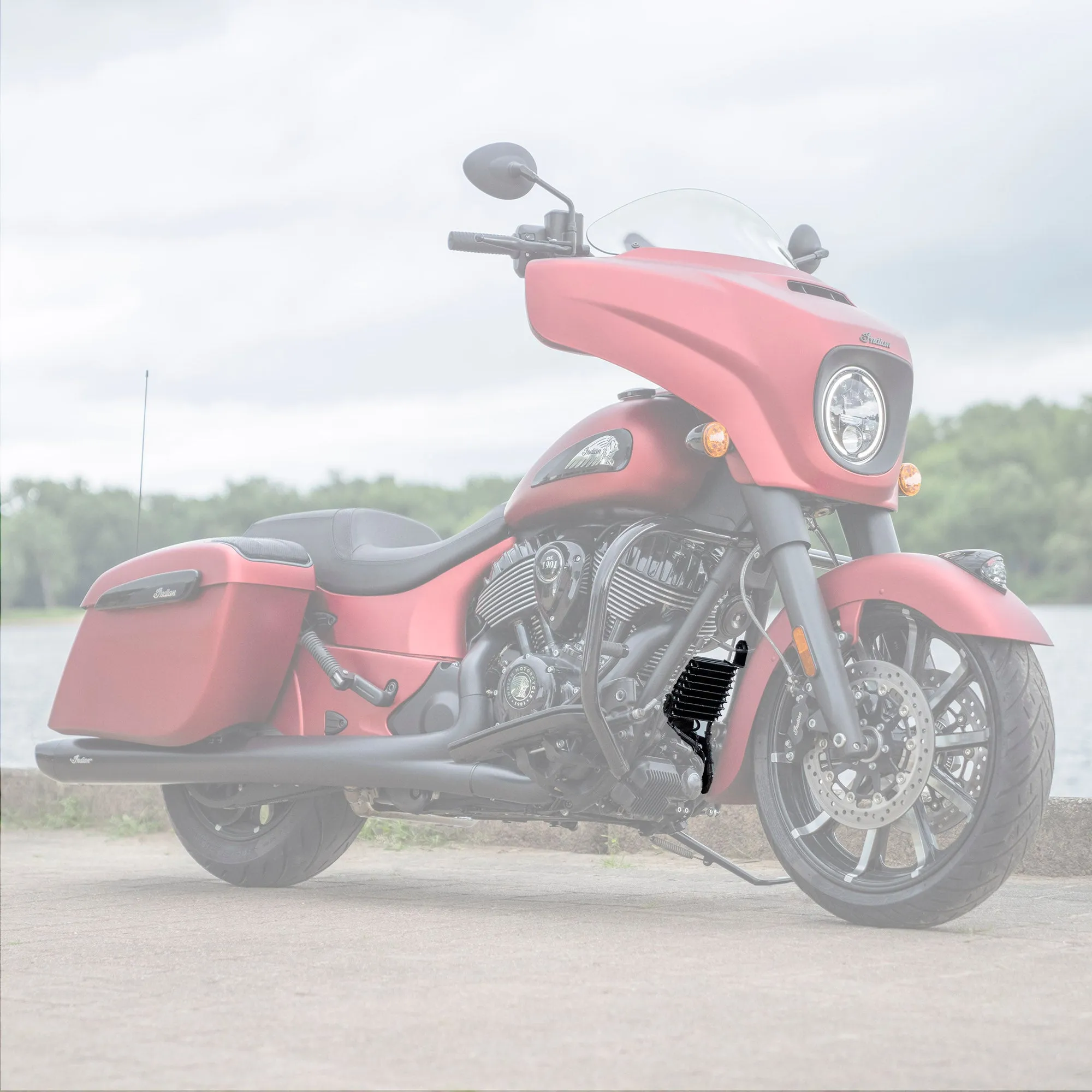 Oil Cooler, Black (Heavyweight Models)