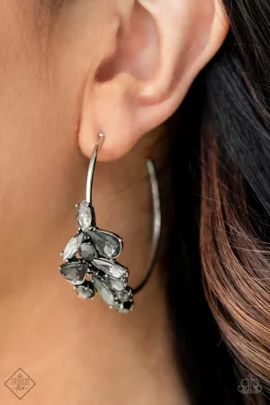 Paparazzi Arctic Attitude Earrings Silver