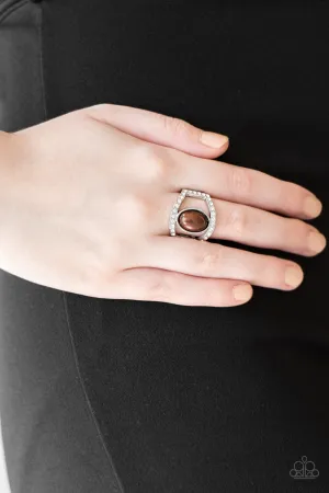 Paparazzi - Radiating Riches - Brown Ring