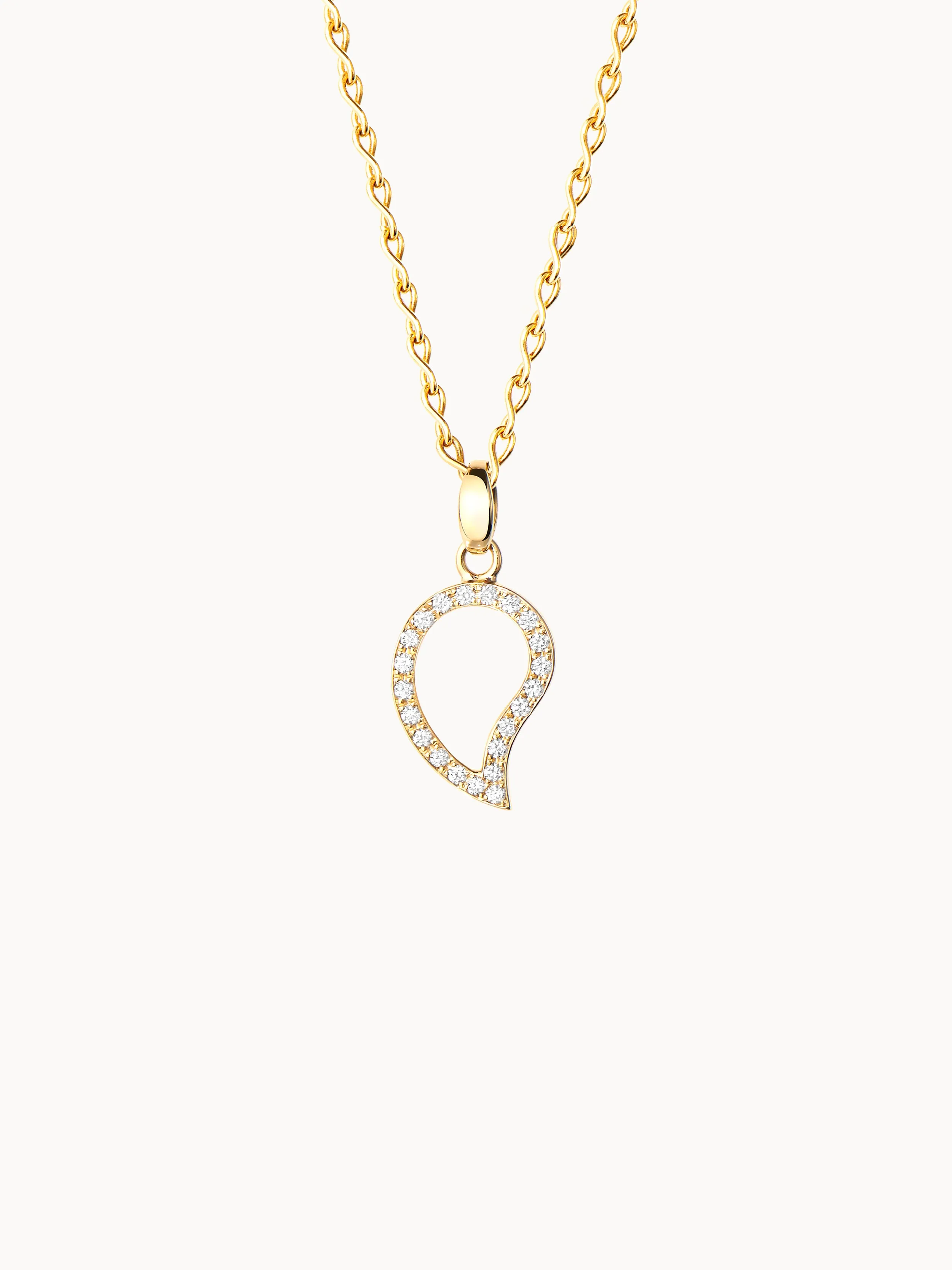 Pendant SIGNATURE small Diamond Pavé with Diamond Pavé