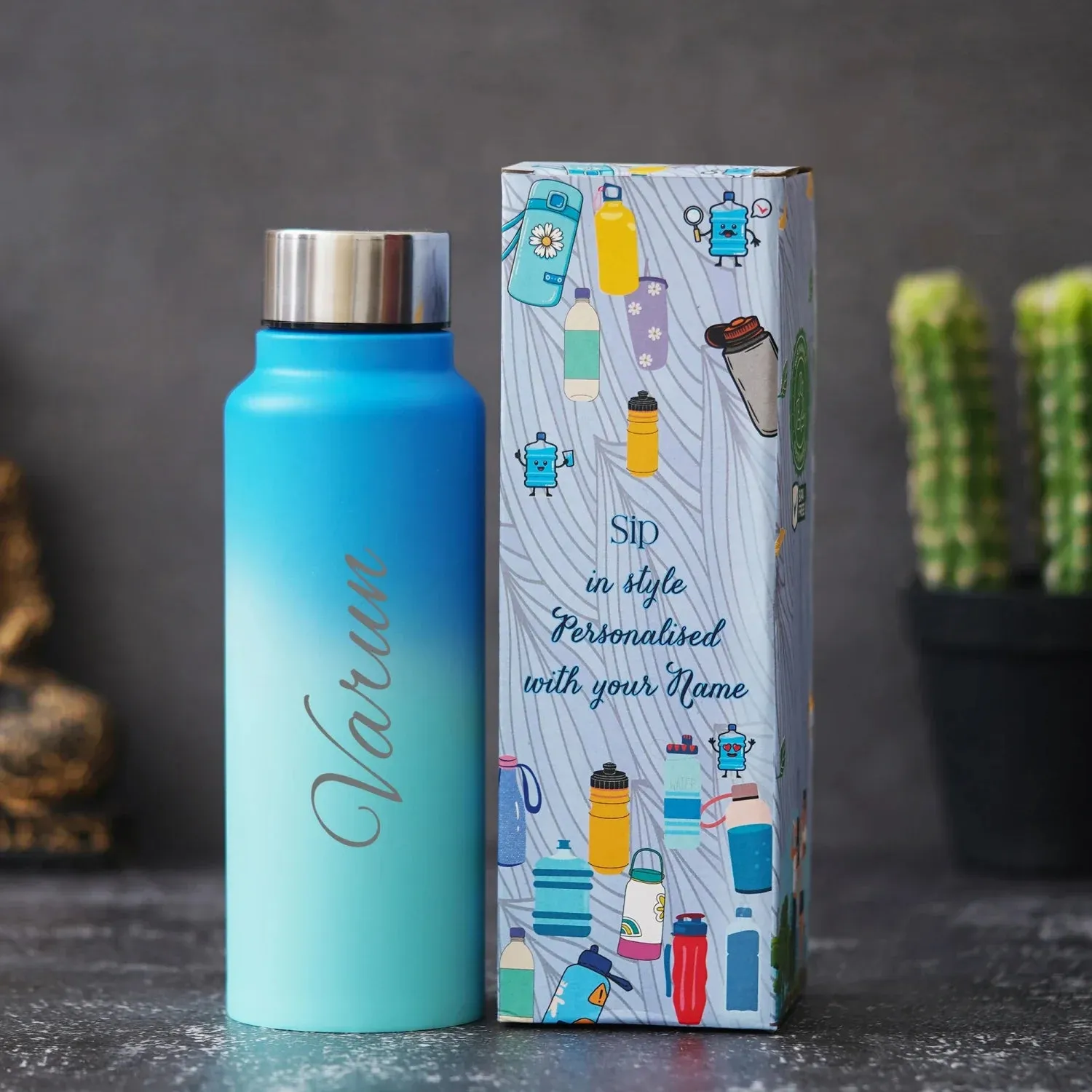 Personalized Perfect Classic Water Bottle - Multi Color 8
