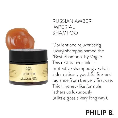 Philip B.  RUSSIAN AMBER IMPERIAL SHAMPOO , 12 oz