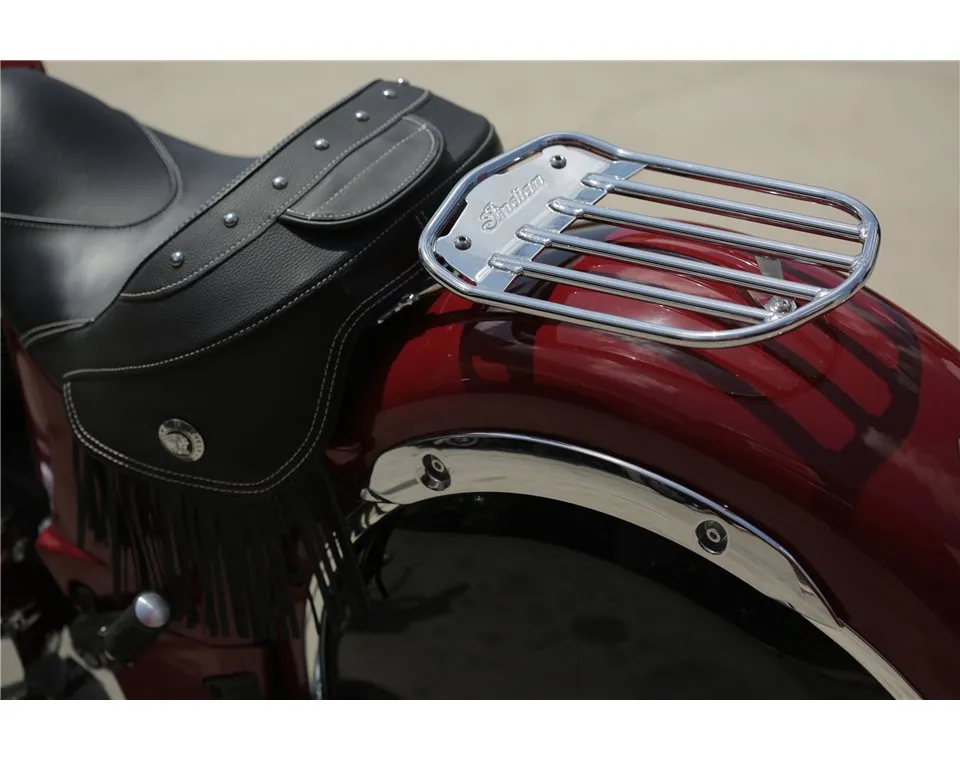 Pinnacle Solo Luggage Rack, Chrome