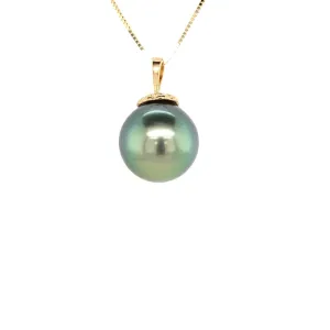 Pistachio Tahitian Pearl Pendant