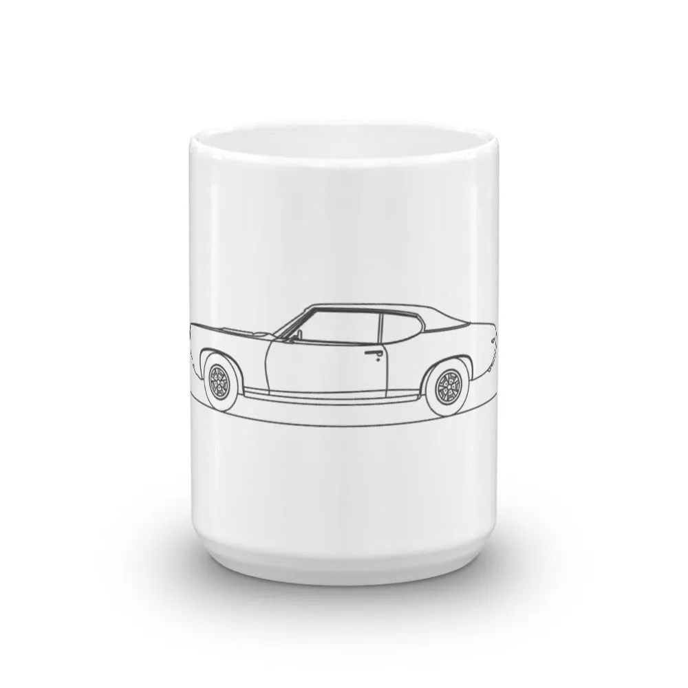 Pontiac GTO 1st Gen Silhouette Mug