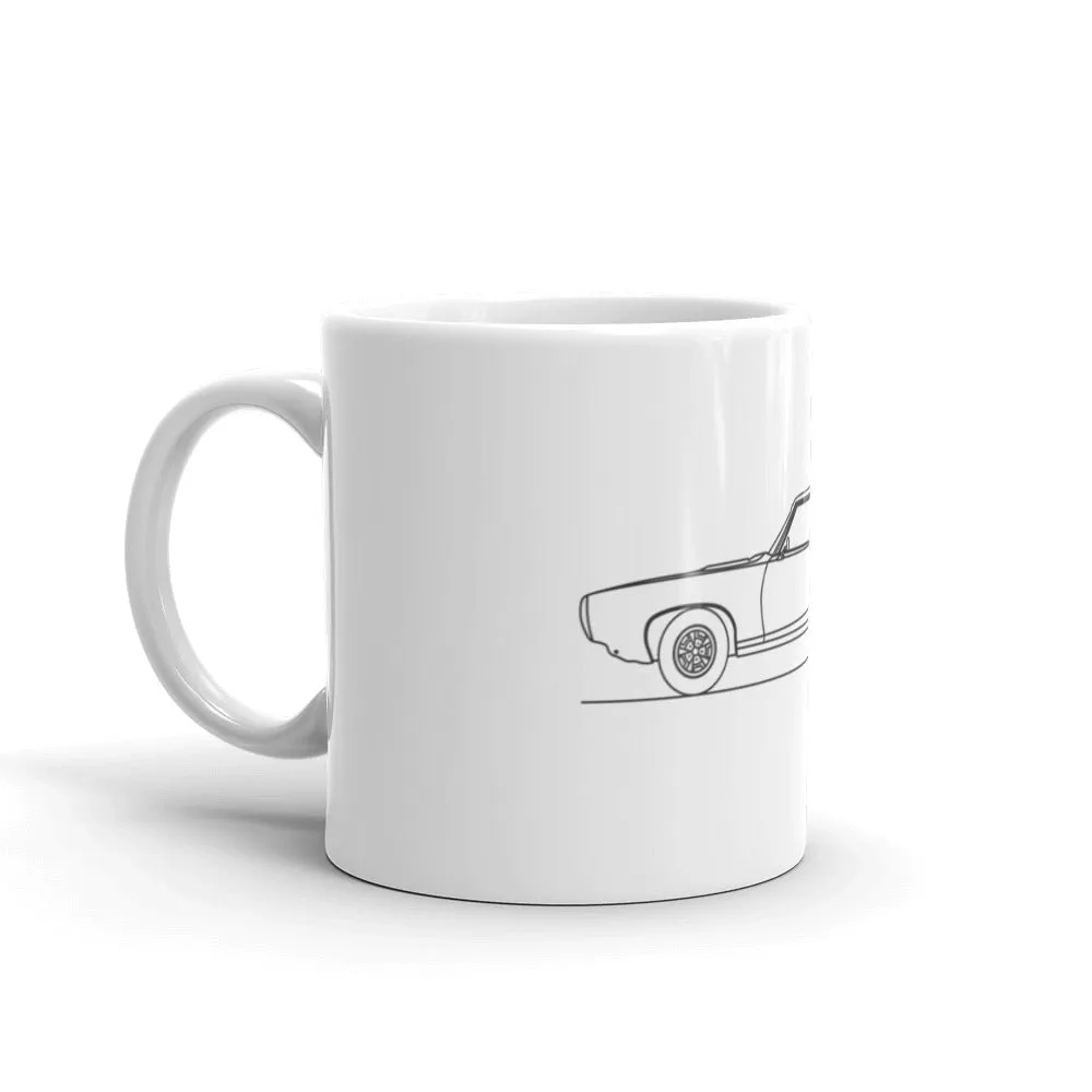 Pontiac GTO 1st Gen Silhouette Mug