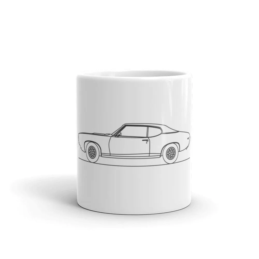 Pontiac GTO 1st Gen Silhouette Mug