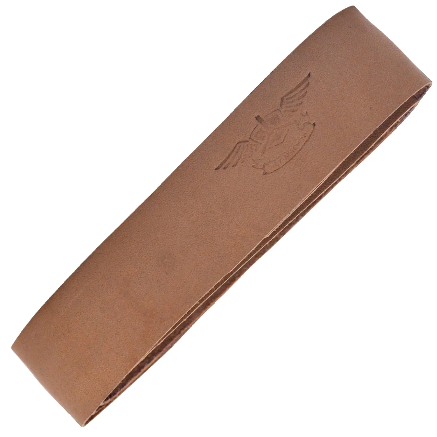 Premium Leather Handle Grip Warp For All Bikes & Scooty.(TAN)