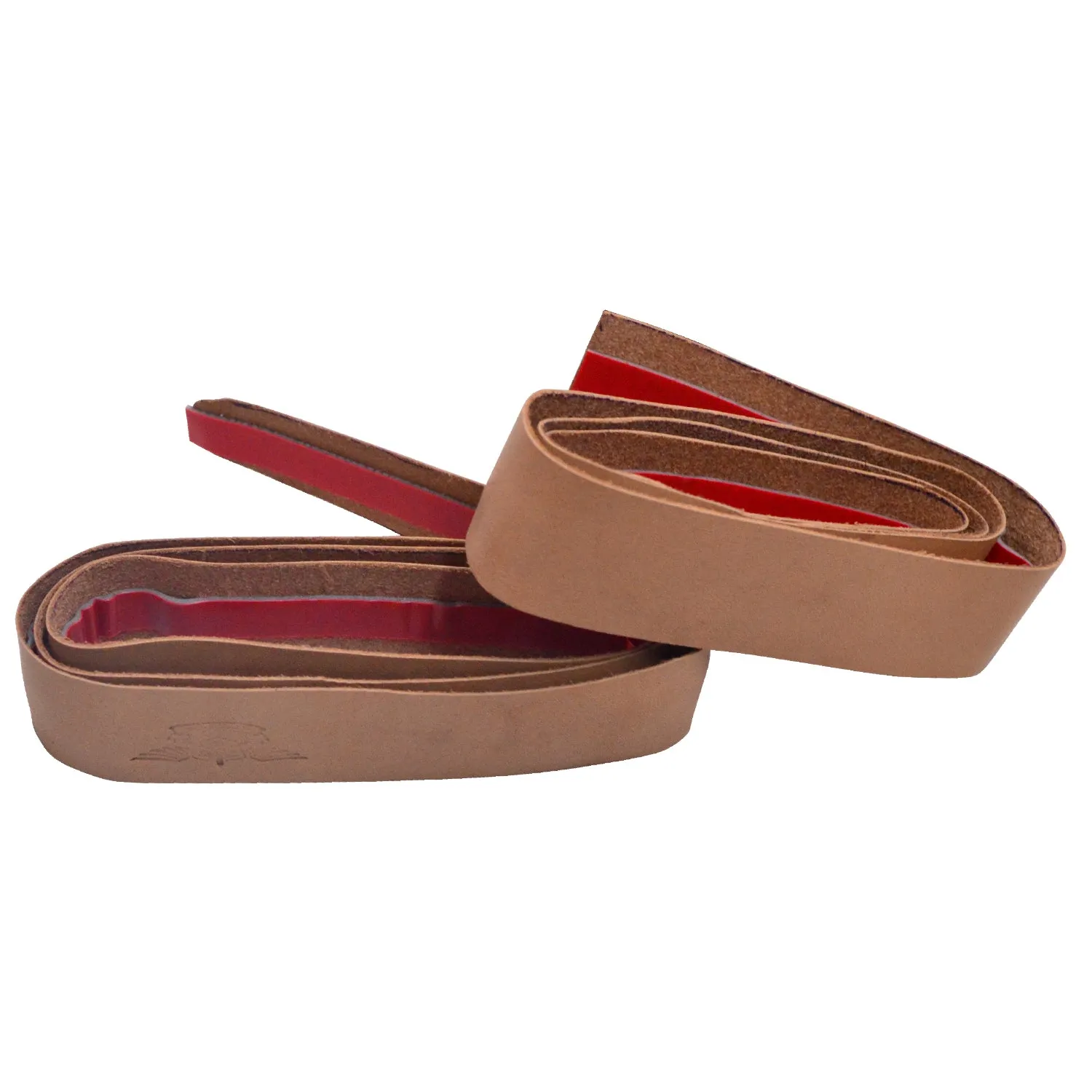 Premium Leather Handle Grip Warp For All Bikes & Scooty.(TAN)