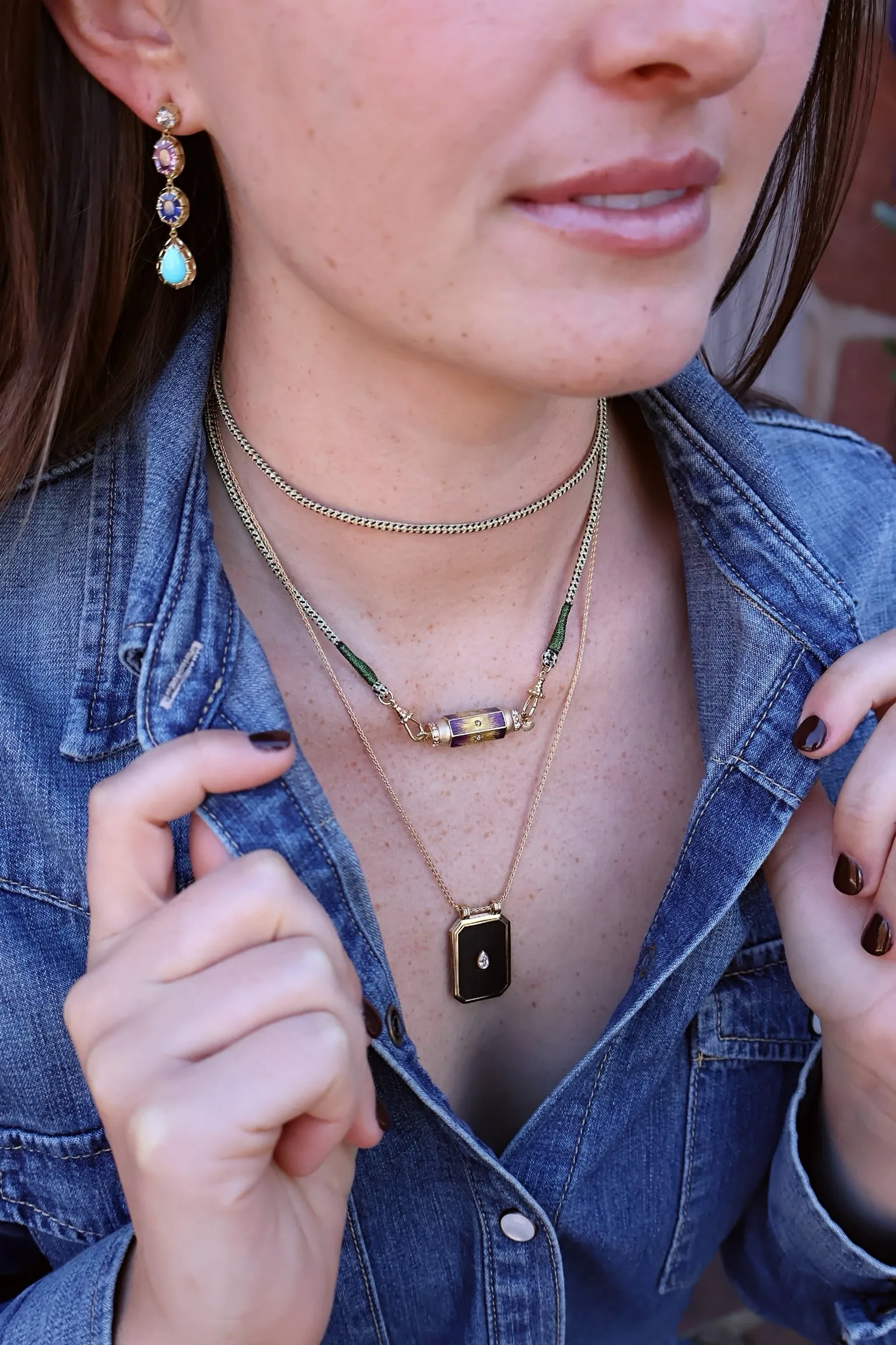Purple Baby Locket