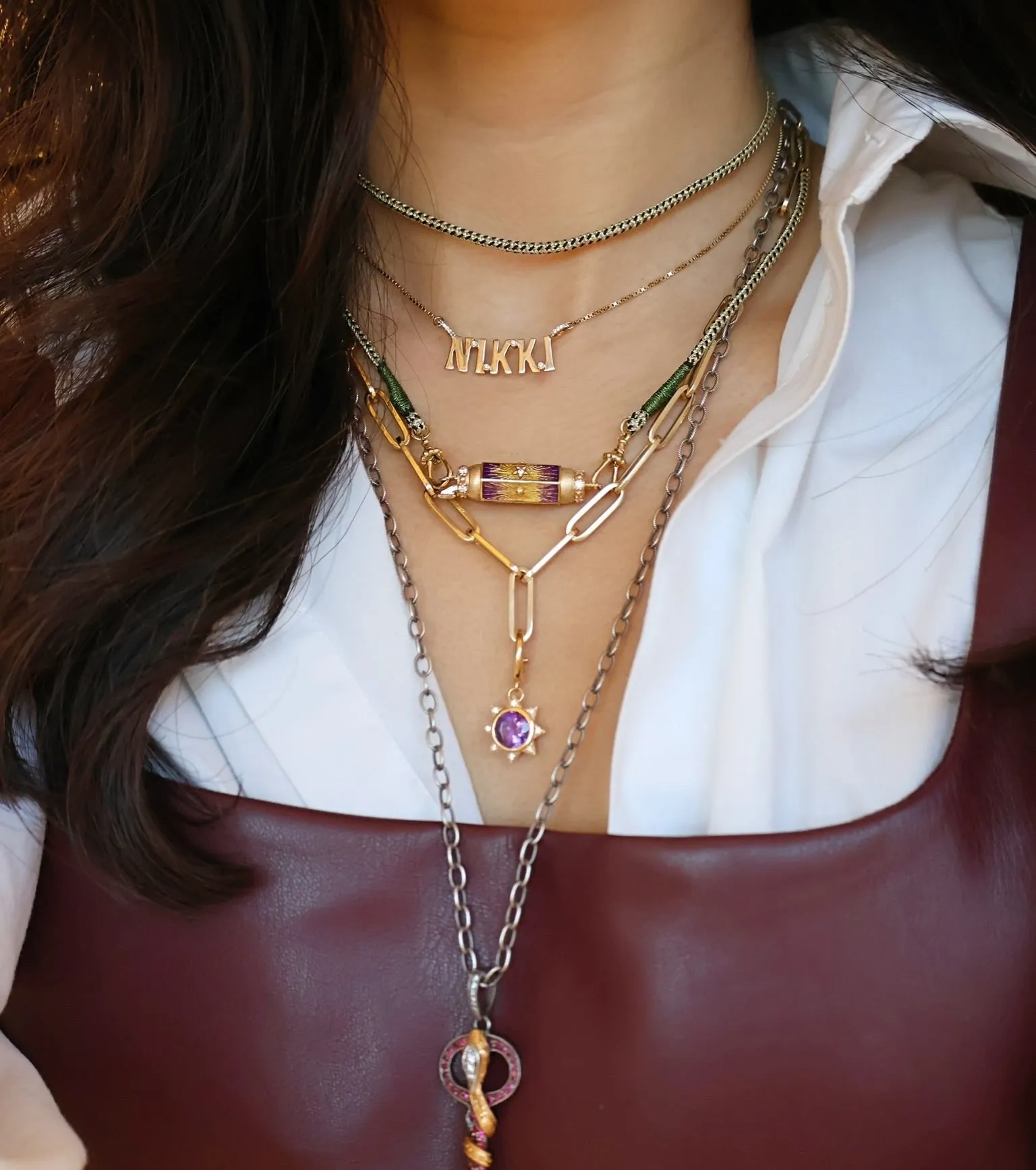 Purple Baby Locket