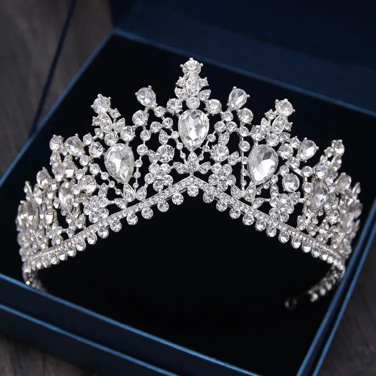 Red Rhinestone Tiara