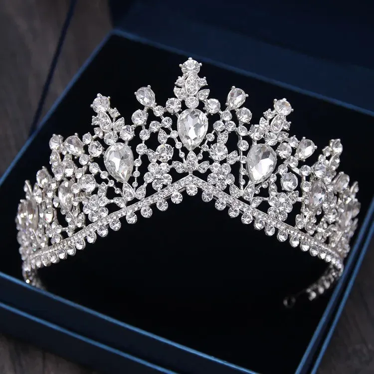 Red Rhinestone Tiara
