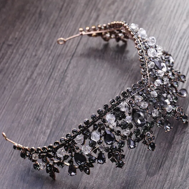Red Rhinestone Tiara