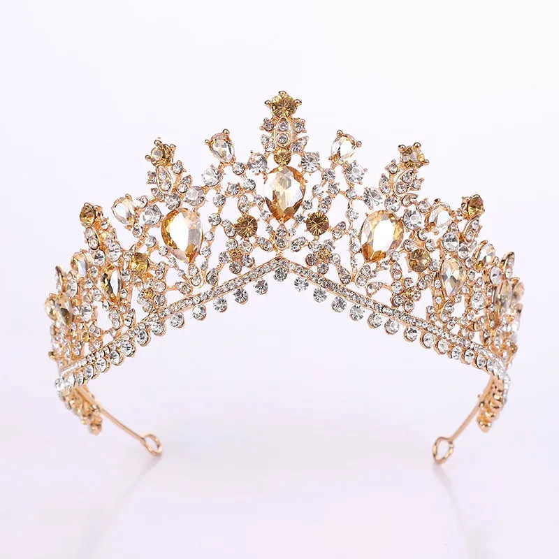 Red Rhinestone Tiara