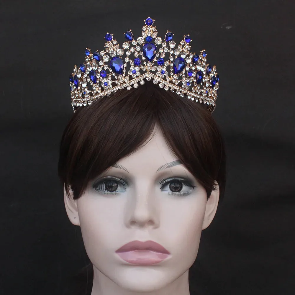 Red Rhinestone Tiara
