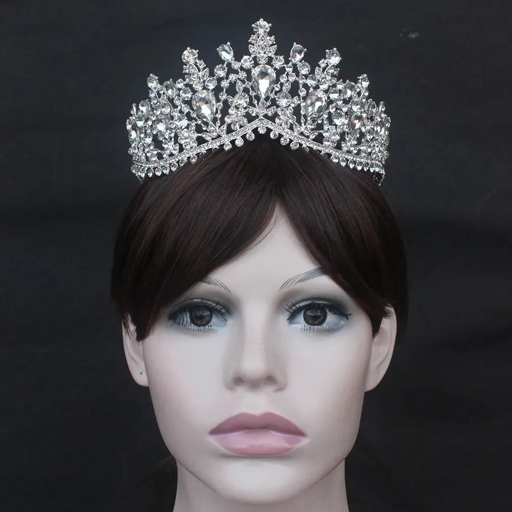 Red Rhinestone Tiara