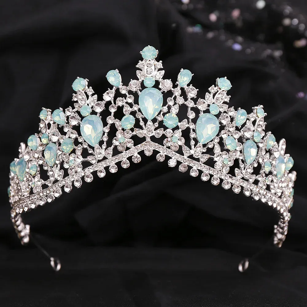 Red Rhinestone Tiara