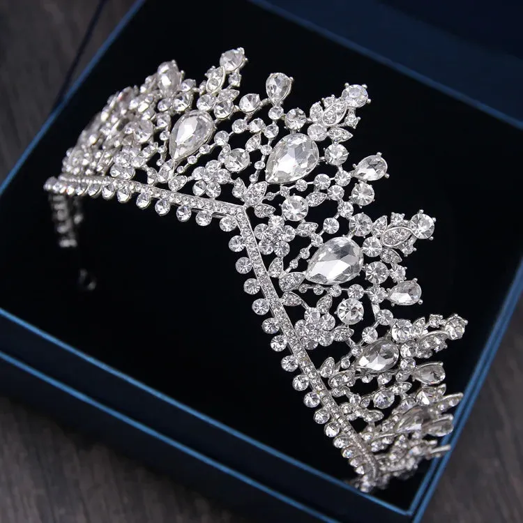 Red Rhinestone Tiara