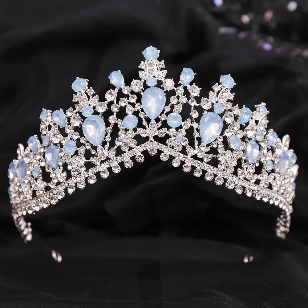 Red Rhinestone Tiara