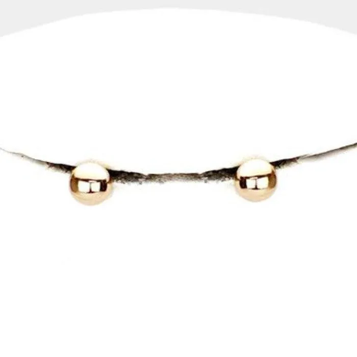 Rhinestone Embellished Lobster Clasp Necklace Set