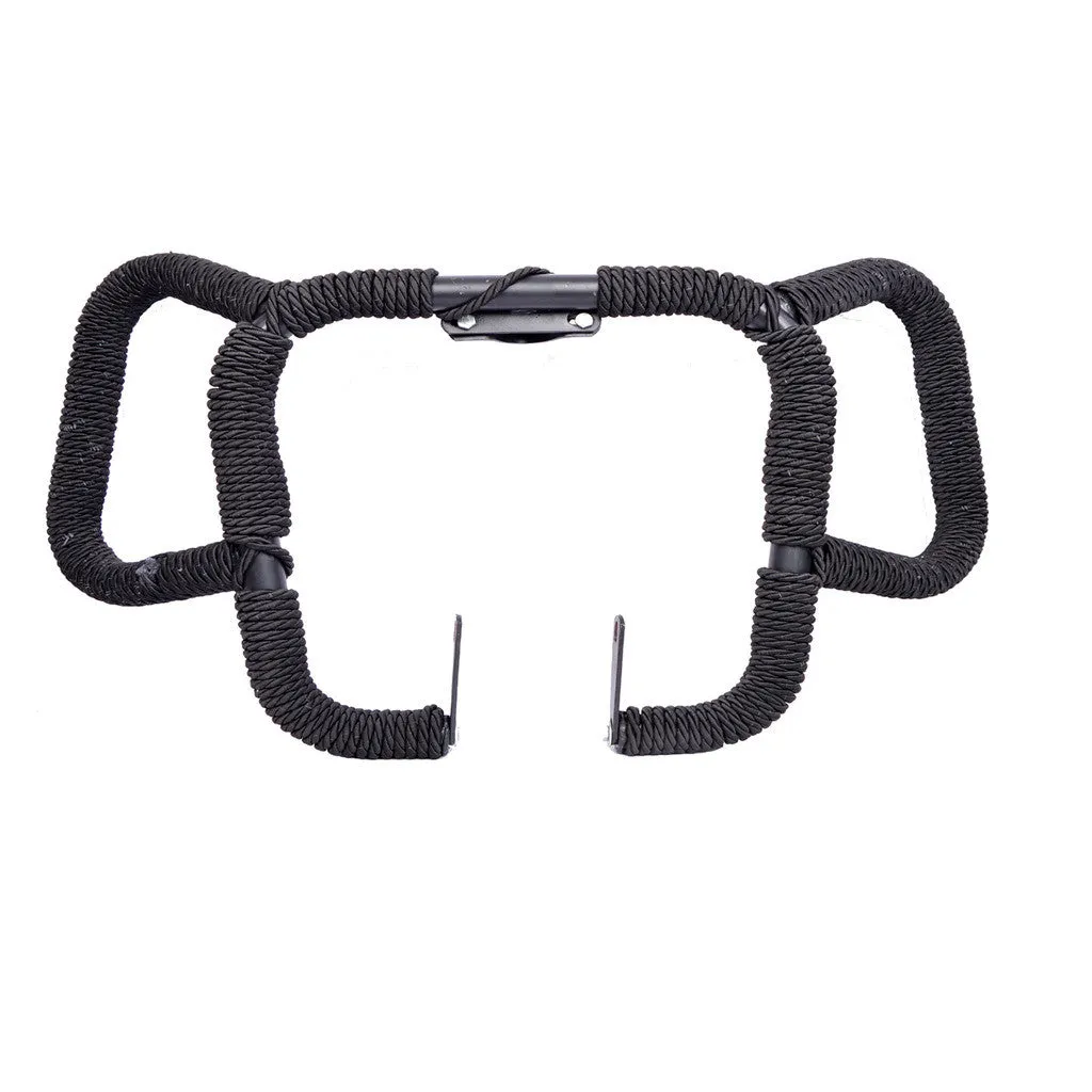 R.J.VON Leg Crash Guard With Wrap Black Rope