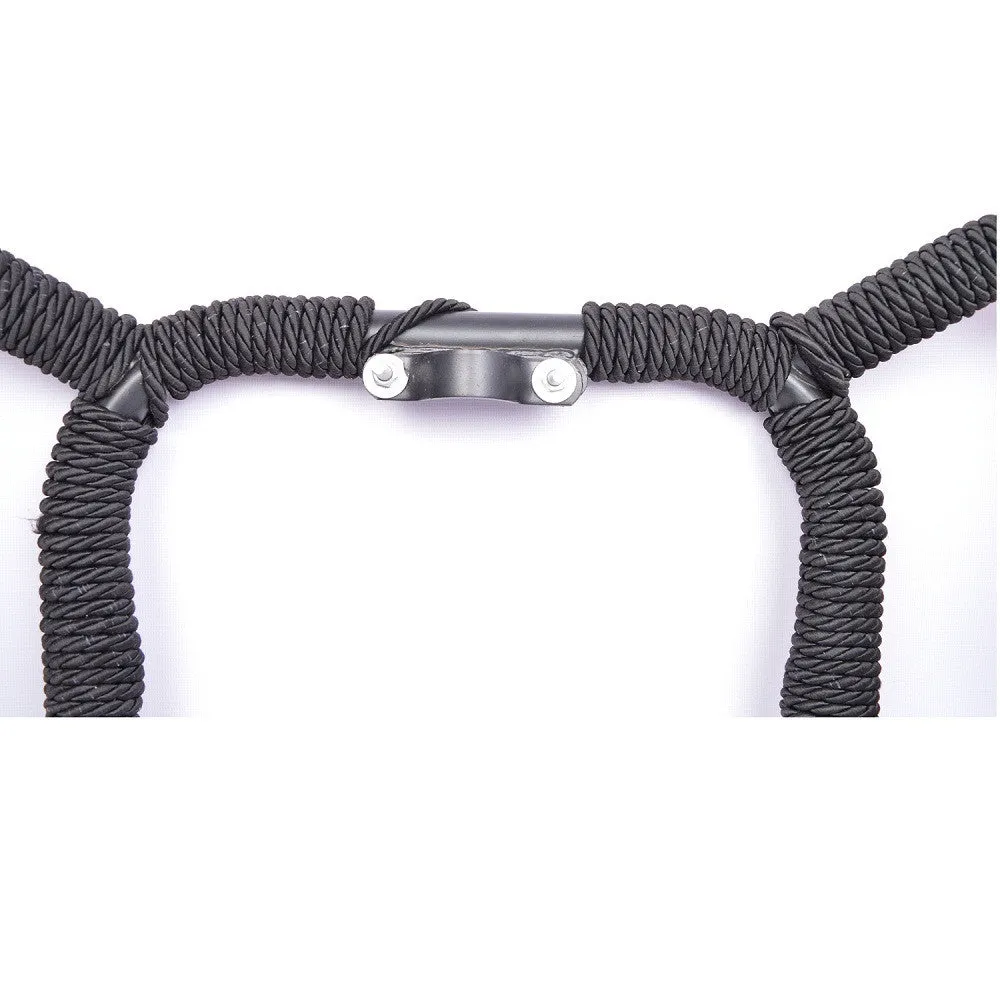 R.J.VON Leg Crash Guard With Wrap Black Rope