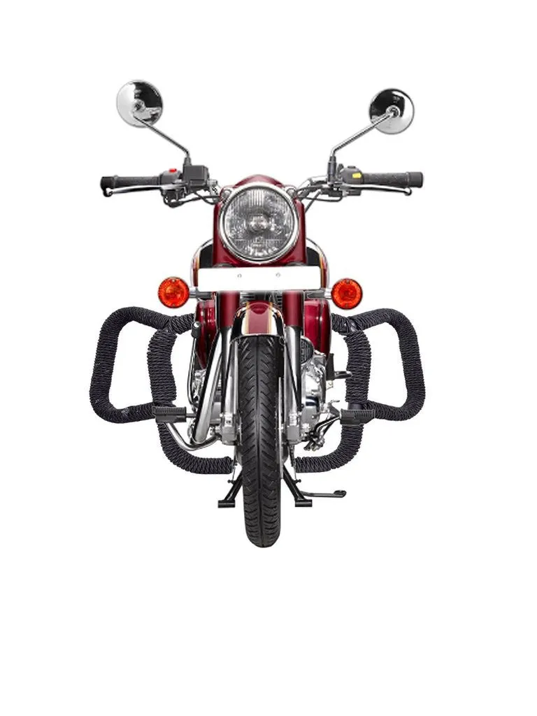 R.J.VON Leg Crash Guard With Wrap Black Rope