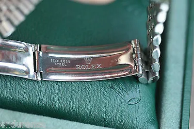 ROLEX VINTAGE DATEJUST MENS WATCH STAINLESS STEEL 1601 VINTAGE BOXES CERTIFICATE