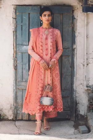 ROYA (ZW21-04) |  Zaha Hamrahi Winter Collection 2021 | Unstitched Embroidered Karandi Suits