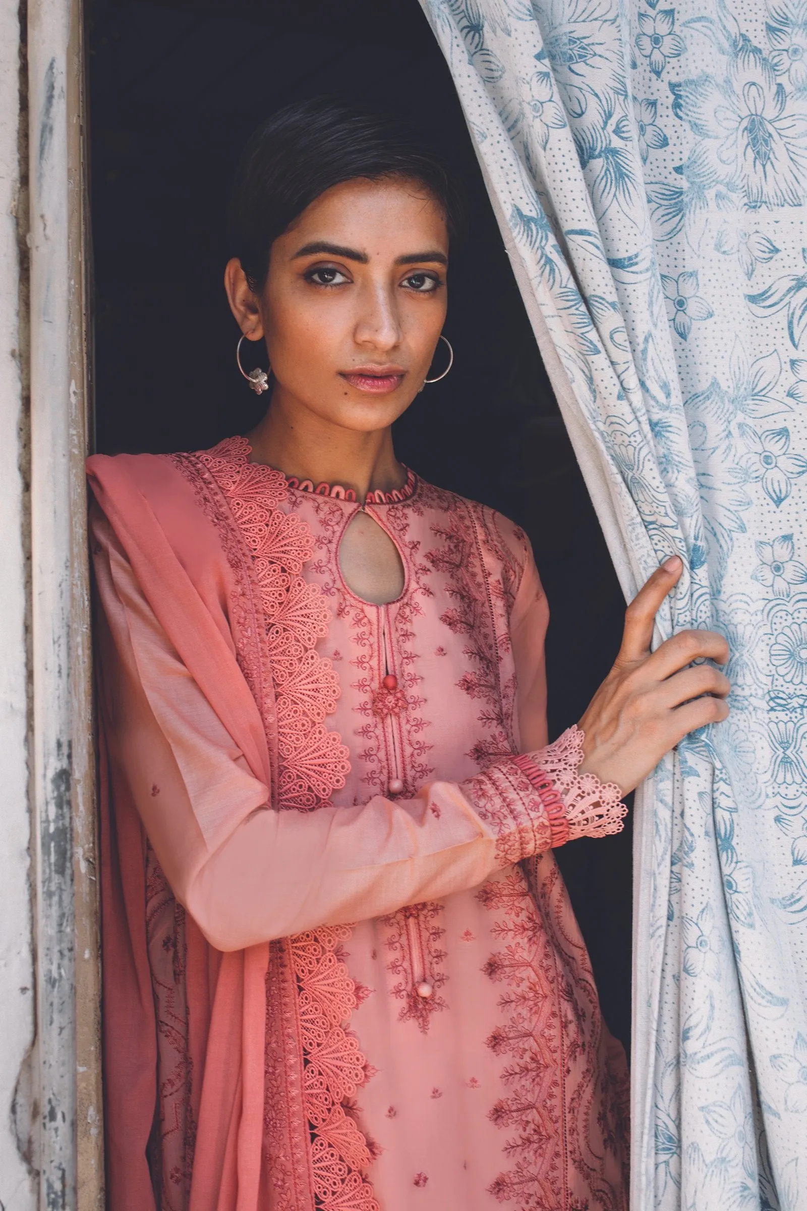 ROYA (ZW21-04) |  Zaha Hamrahi Winter Collection 2021 | Unstitched Embroidered Karandi Suits