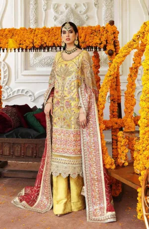 SFD0054 MANYA | Shamrock Premium Resplendent Luxury Wedding Collection 2021 | Unstitched Embroidered Organza Suits