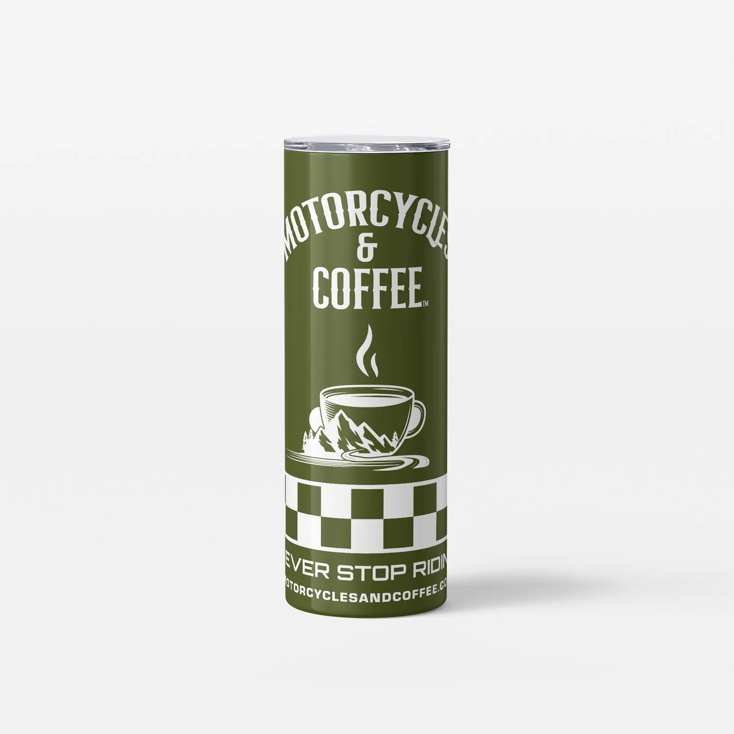 Skinny Tumbler - Cup & Flag