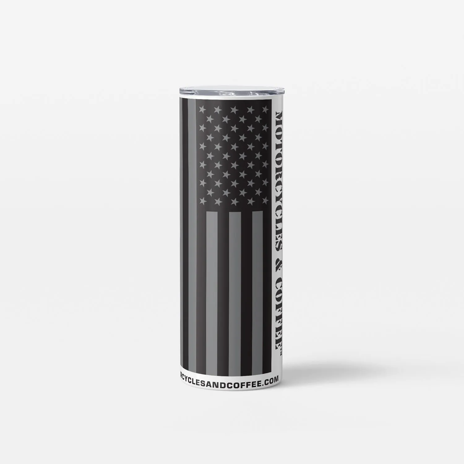 Skinny Tumbler - Grey Flag