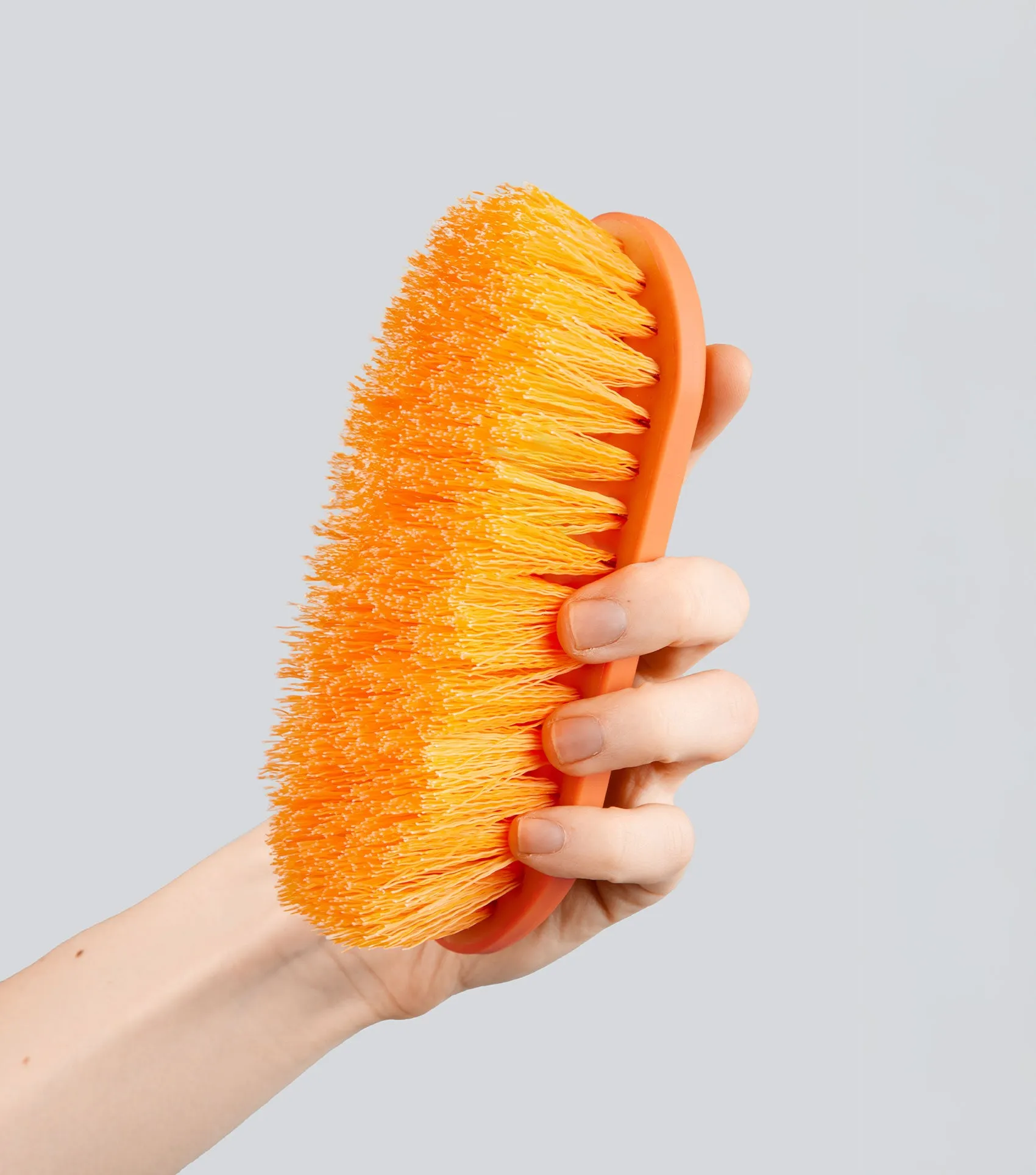 Soft-Touch Dandy Brush - Small Orange & Amber