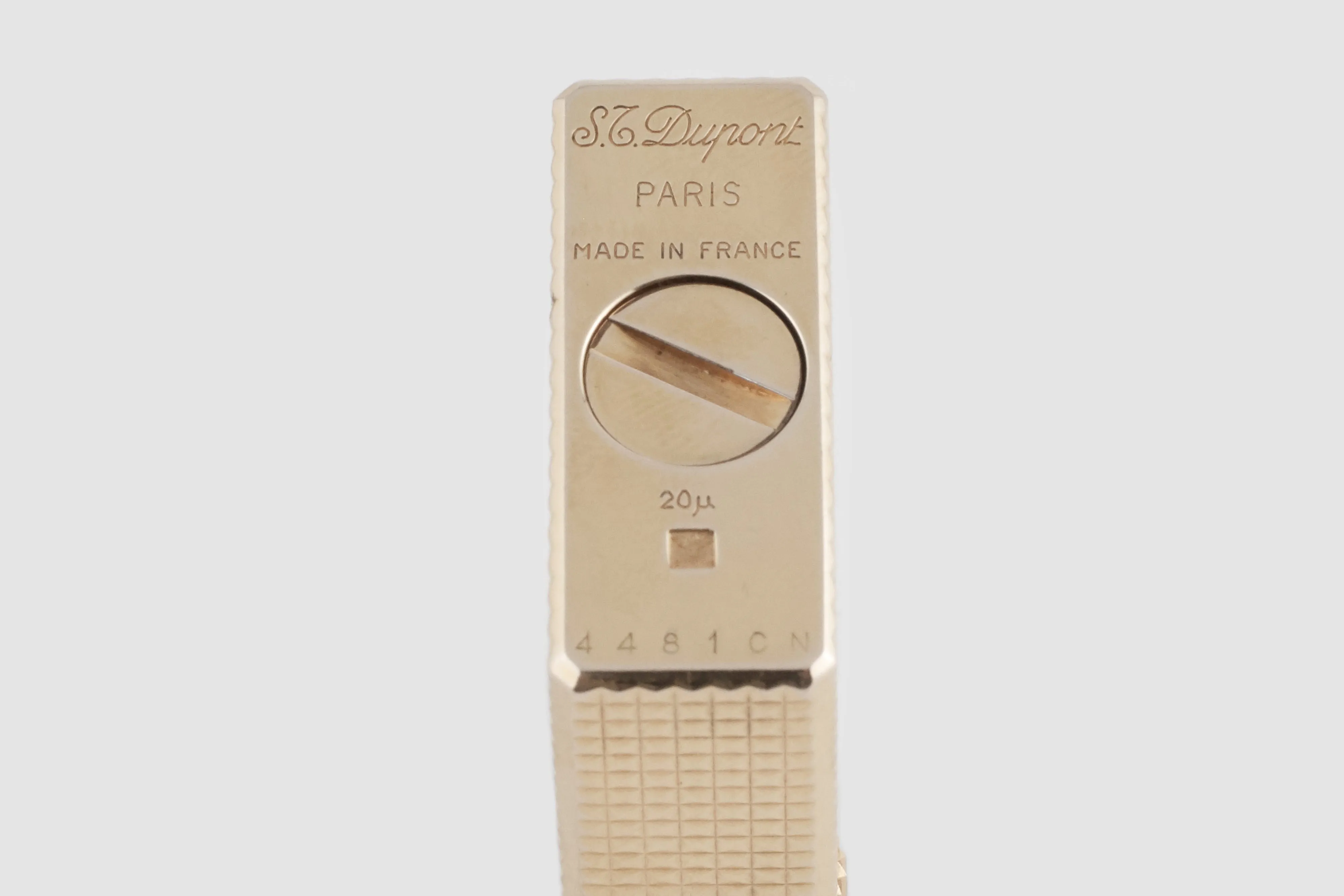 S.T. Dupont Gold Plated Pocket Lighter