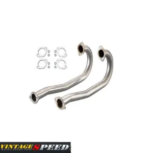 STAINLESS STEEL 38MM J PIPES TYPE 1 ENGINE