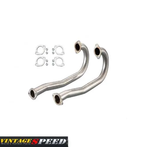 STAINLESS STEEL 38MM J PIPES TYPE 1 ENGINE