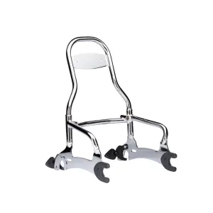 Steel 12 in. Quick Release Passenger Sissy Bar, Chrome