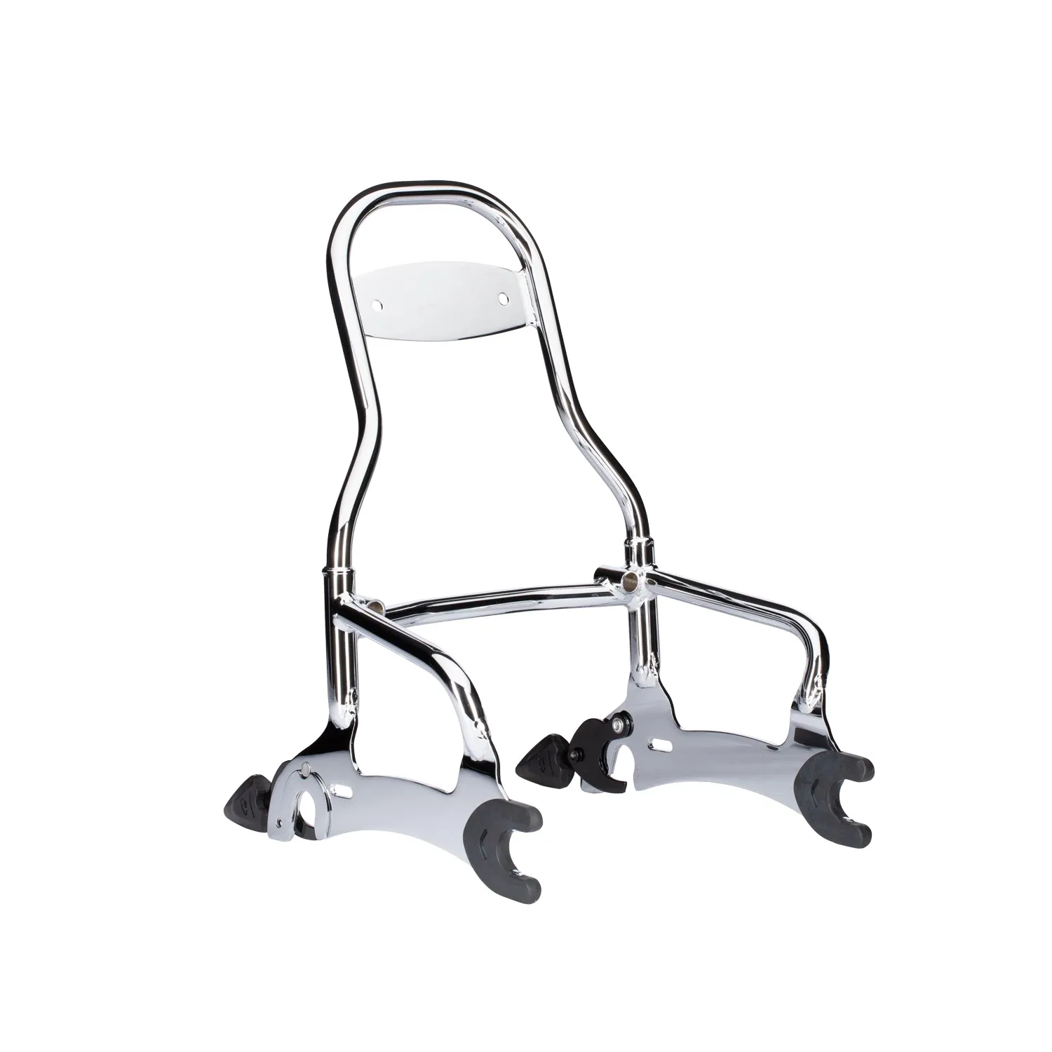 Steel 12 in. Quick Release Passenger Sissy Bar, Chrome
