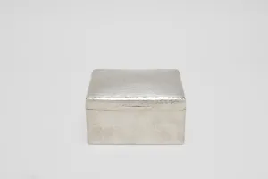 Sterling Silver Hand Hammered Box