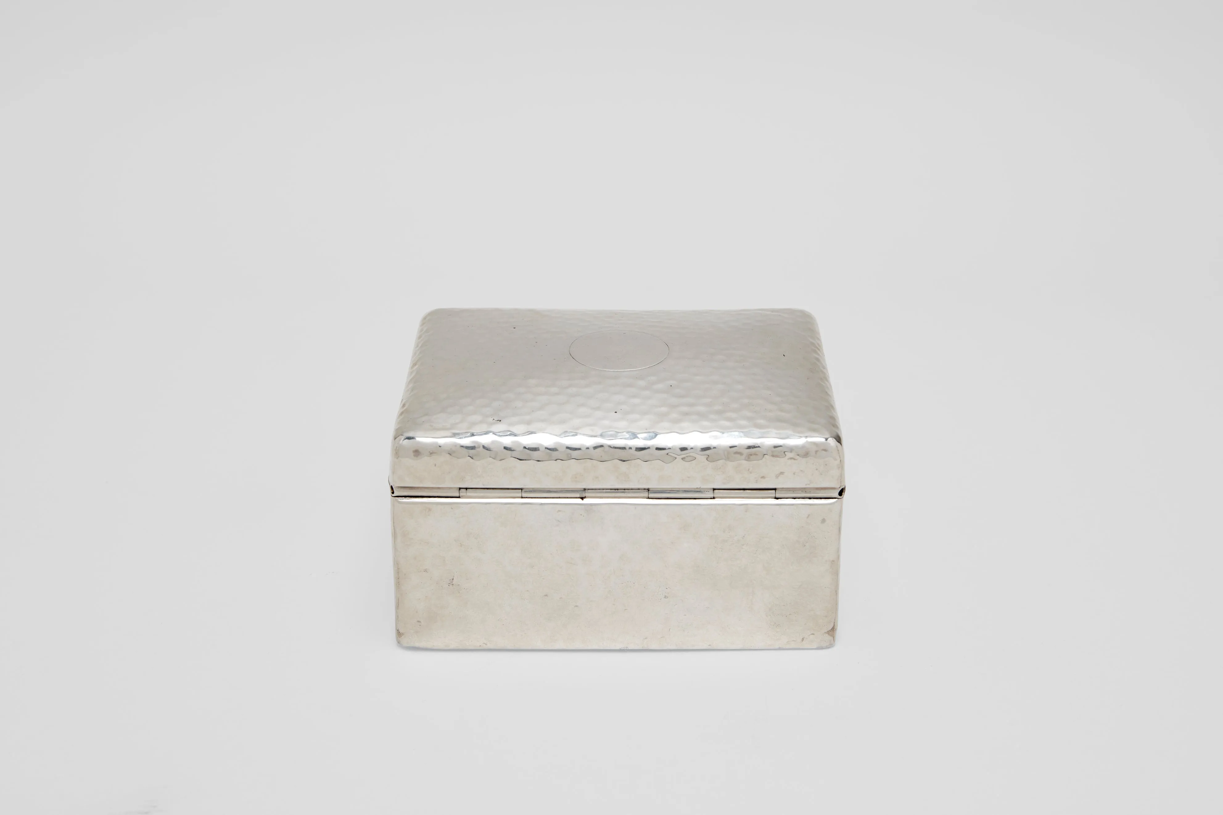 Sterling Silver Hand Hammered Box