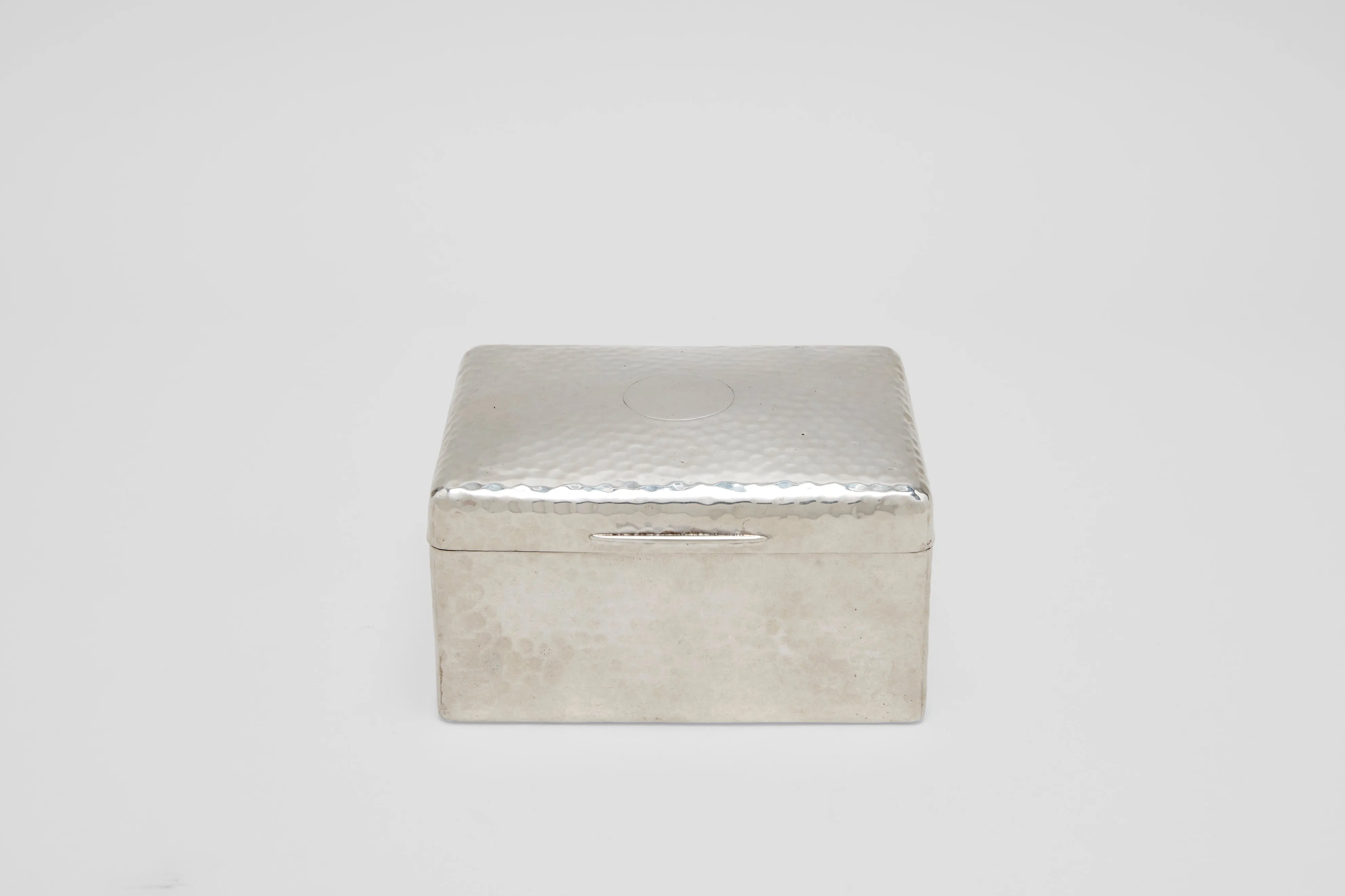 Sterling Silver Hand Hammered Box