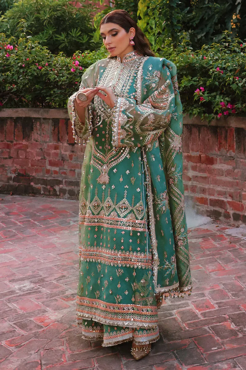 SYRAH YOUSAF | MNR Zarlish Festive Unstitched Collection 2022 | Unstitched Embroidered Organza Suit